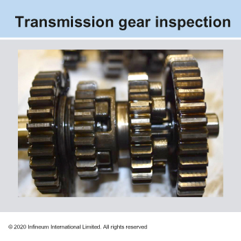 transmission gear inspection