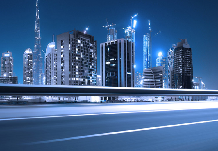 Image of road in Middle east