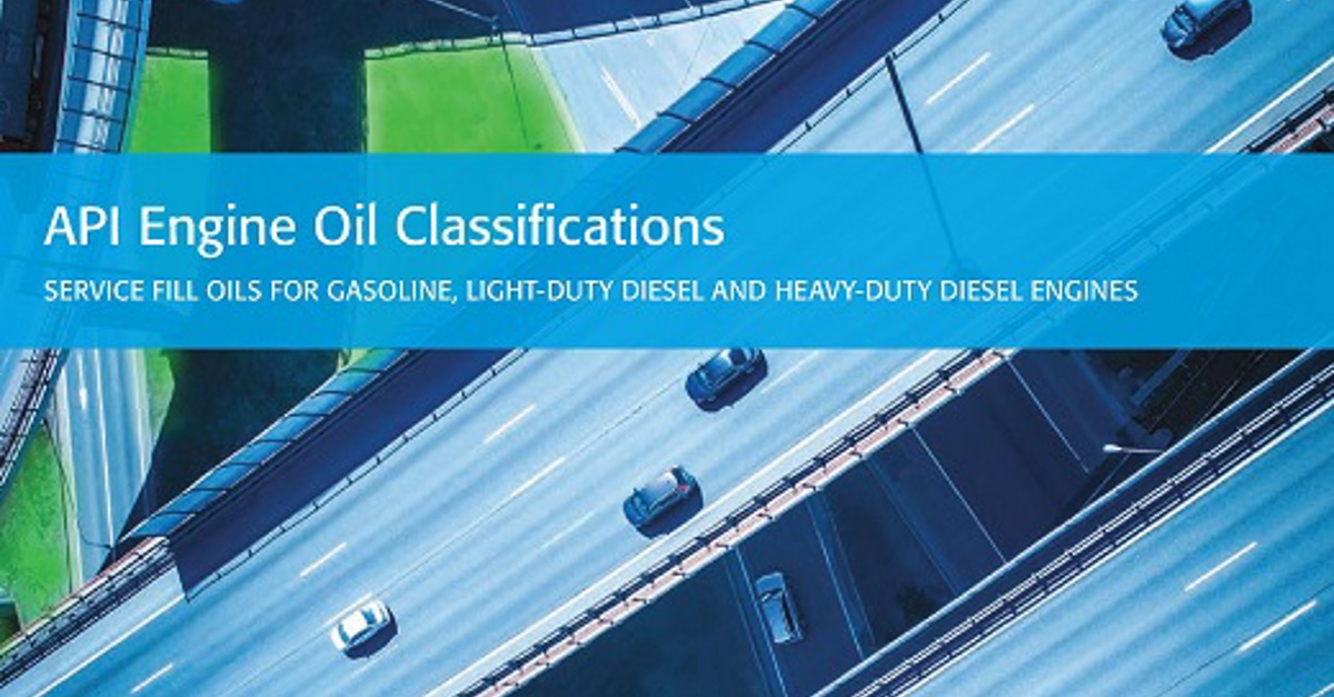 Infineum Insight | API Engine Oil Classifications brochure