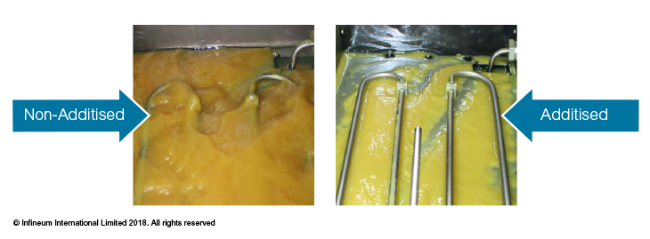 Wax deposition in vessel