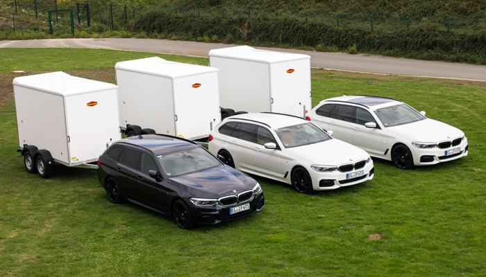 BMW test cars